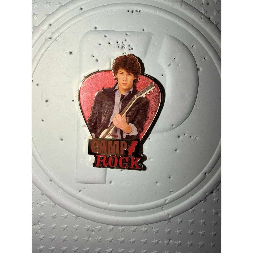 Disney Channel PALM Camp Rock Nick Jonas (Nate Gray) Pin LE300